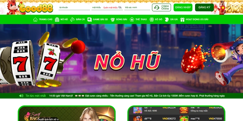 Good88 slots 🎖️ Link Trang Chủ Good88.COM | Đăng Ký +88K 17 Các sản phẩm cá cược đặc sắc nhất trang game Good88