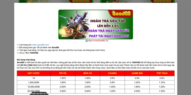 Good88 slots 🎖️ Link Trang Chủ Good88.COM | Đăng Ký +88K 18 Good88 hoàn tối đa 3% doanh thu cược mỗi ngày